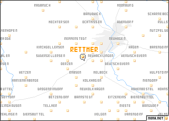 map of Rettmer