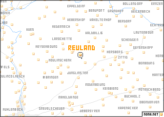 map of Reuland