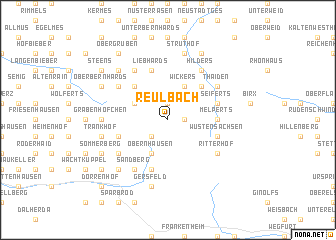map of Reulbach