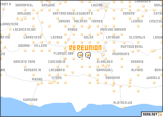 map of Reunión