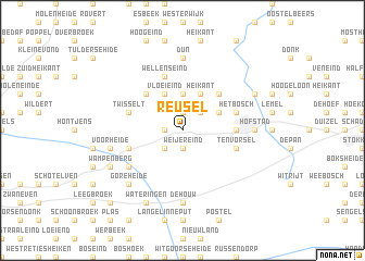 map of Reusel