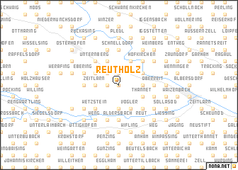 map of Reutholz