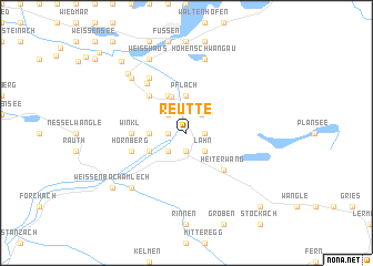 map of Reutte