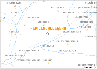 map of Revilla-Vallegera