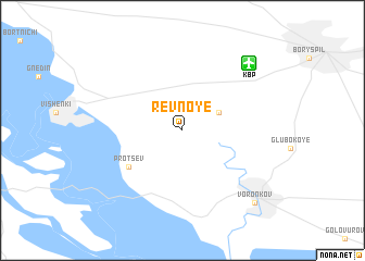 map of Revnoye