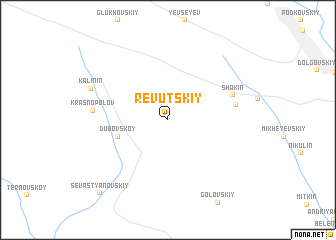 map of Revutskiy