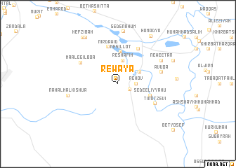 map of Rewaya