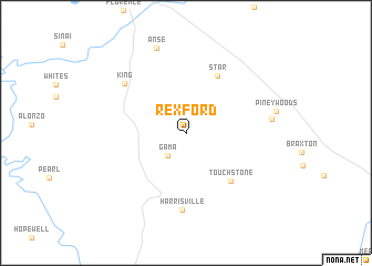 map of Rexford