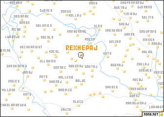 map of Rexhepaj