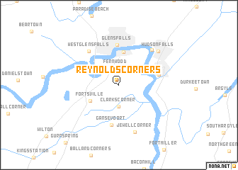 map of Reynolds Corners