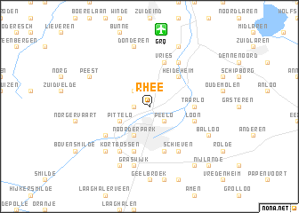 map of Rhee