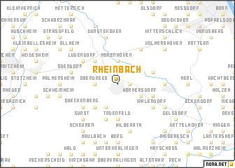 map of Rheinbach