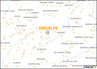 map of Rhelalfa