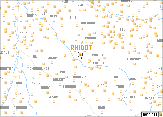 map of Rhidot
