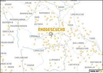 map of Rhodes Cucho
