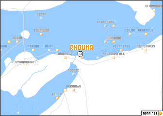 map of Rhouma