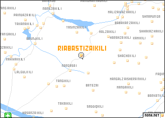 map of Riābastizai Kili
