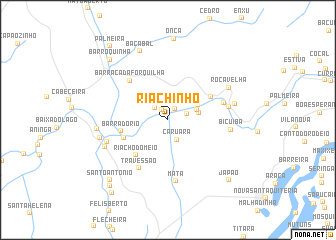 map of Riachinho