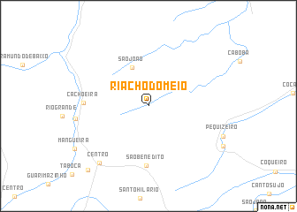 map of Riacho do Meio