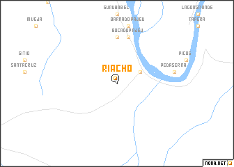 map of Riacho