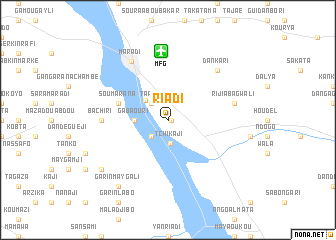 map of Riadi