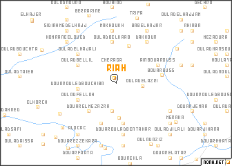 map of Riah