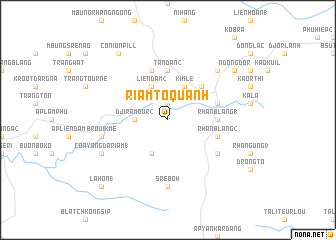 map of Riam To Quanh