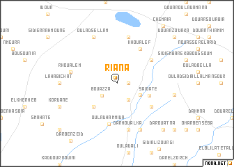 map of Riana