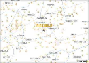 map of Riāzwāla