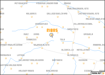 map of Ribas