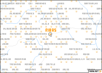 map of Ribas