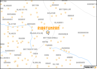 map of Ribāţ ‘Umrān