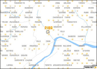 map of Riba