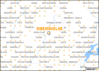 map of Ribeira Velha
