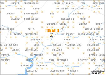 map of Ribera