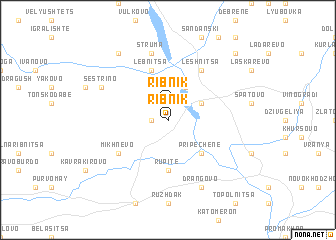 map of Ribnik