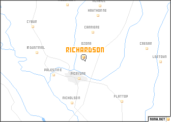 map of Richardson