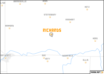 map of Richards