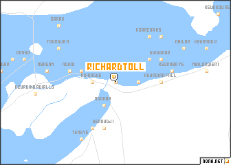map of Richard Toll
