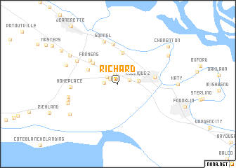 map of Richard