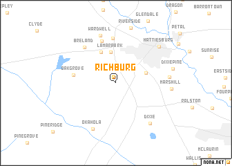 map of Richburg