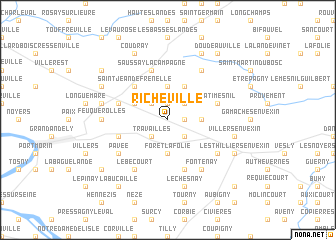 map of Richeville