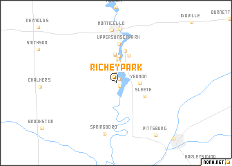 map of Richey Park