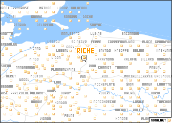 map of Riche