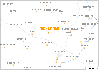 map of Richlands