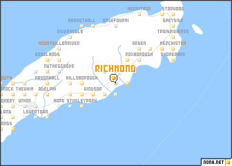 map of Richmond