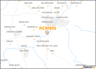 map of Richmond