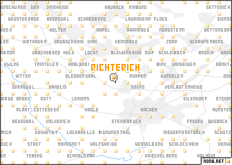 map of Richterich