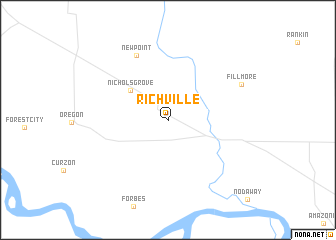 map of Richville