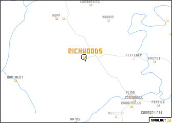map of Richwoods